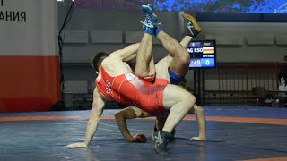 Acrobatics on the wrestling mat. Shamil Magomedov (Dagestan) - Bugulov Zaurbek (RSO-Alania)