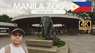 🇵🇭 Manila Zoo 🐘🐯 🦁| மணிலா உயிரியல் பூங்கா 🦓🦚🐐 | Vlogging Tour 2023 | 4K | Muthu Vlogs