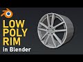 Model A Low Poly Rim In Blender