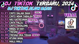 DJ SLOW BASS REMIX 2024 JEDAG JEDUG FULL BASS TERBARU🎵CINTO DALAM DIAM 🎵AKU KATRESNAN A🎵ATUNA AMAL