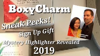 BoxyCharm 2019 Sneak Peeks & Sign Up Gift!