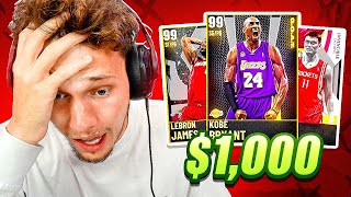 If I Lose I Quicksell My $1000 Team - NBA 2K21