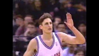 Brent Barry's Rookie Game Reverse Alley-Oop