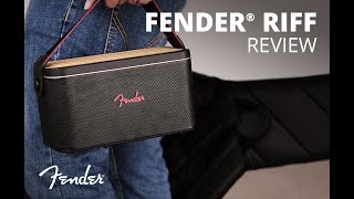 Fender RIff Bluetooth Speaker Review with plugin guitar