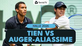 Felix Auger-Aliassime vs Learner Tien Entertaining Match Highlights 🔥 | Halle 2026 Highlights