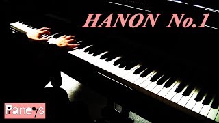 【ハノン第1番】HANON No.1 ♩＝132