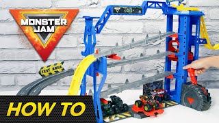 How to assemble the Monster Jam Garage Playset!