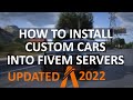 How to install custom cars into a Fivem Server | Updated 2024 Tutorial | Real Police car mods