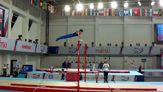 KHACHATRYAN Mamikon (ARM) - 2023 Artistic Junior Worlds - Qualifications Horizontal Bar