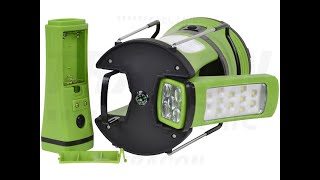 Lampa LED camping reincarcabila si cu functie de lanterna STLCAMP10W