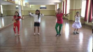 Learn Bhangra dance steps for kids by Rockstar academy chandigarh india