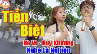 Tiễn Biệt - 2 Chú Cháu Song Ca Khiến Bao Người Nghe Trầm Trồ Khen Hay | Hà Vi ft Duy Khương