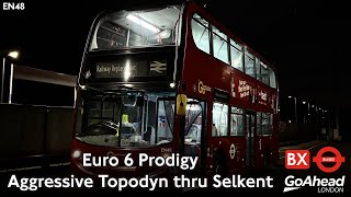 The Euro 6 Prodigy | EN48 w/ aggressive Topodyn gets SENT through Selkent on Rail Replacement