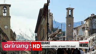 Central Italy hit by devastating quake killing hundreds, rescue efforts ongoing