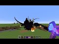 Wither Storm vs Mutant Mobs in Minecraft