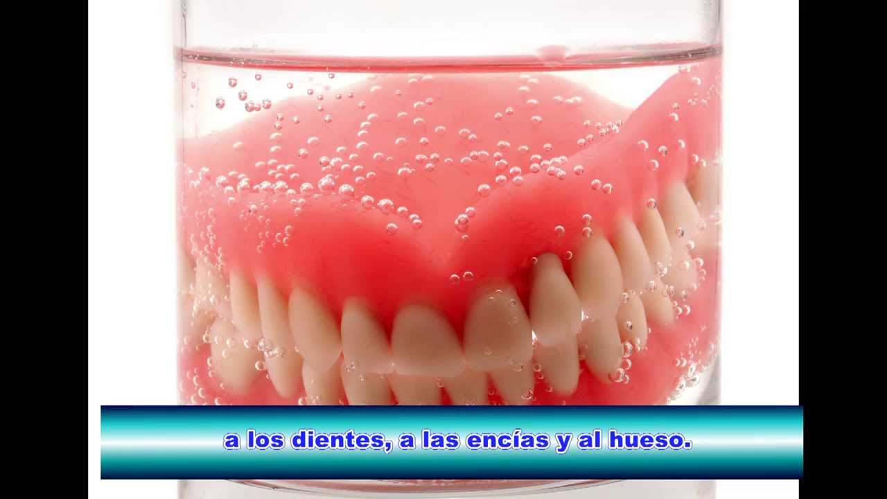 Limpieza Dentaduras Postizas - YouTube