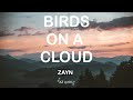 ZAYN - Birds On A Cloud (Lyrics)