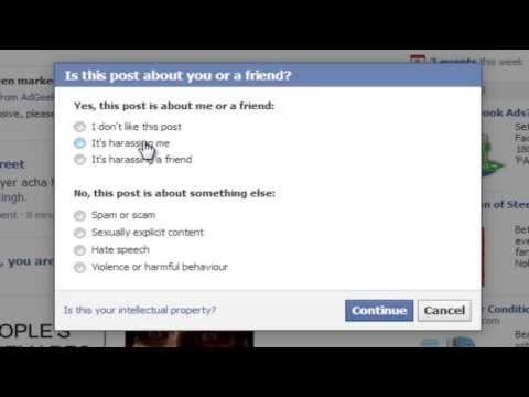 How To Get A Post About Yourself Removed From Facebook How To Get A Post About Yourself Removed From Facebook