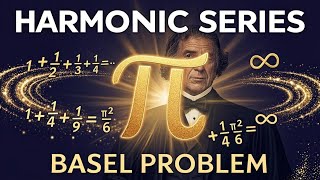 How Bernoulli Solved 1+1/2+1/3+1/4+... = ? | Harmonic Series & The Basel Problem Explained