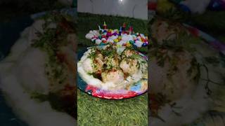 Dahi Wada in 5 minutes|बिना गॅस जलाये मिनटों में बनाए  ब्रेड का लज्जतदार ना स्ता|#viralvideo #fyp