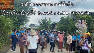 วงกลองยาว แห่ผ้าป่าบ้านโคกไร่ มหาสารคาม |สาโท กลองยาว