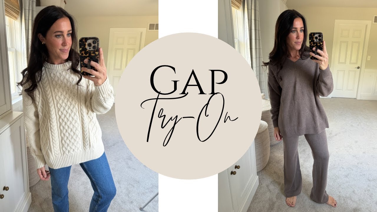 Gap Fall Try On Haul Youtube