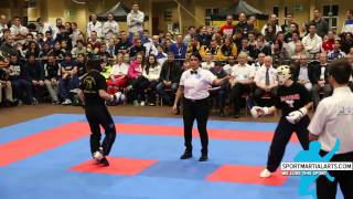 Evelyn Neyens vs Giulia Cavallaro - Women's Open Weight Semi Final - Irish Open 2015