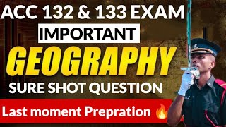 Indian Geography Most Expected MCQs For ACC 132 Exam | Sure Shot Geography Questions