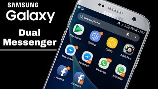 Samsung Dual Apps | How to use dual messenger feature on Samsung Galaxy without any thirdparty app