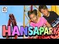 ERSTES MAL ALLEINE IN DER ACHTERBAHN 🎢 Hannah & Ash machen den Hansapark unsicher!