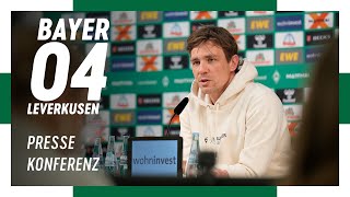 SV Werder Bremen – Bayer Leverkusen | Pressekonferenz | SV Werder Bremen