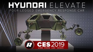 CES 2019: Hyundai Elevate concept is a four-legged rock crawling, walking car