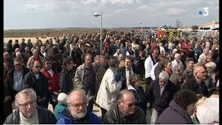 Tempête Xynthia : annonce des zones noires (INA - 08/04/10)