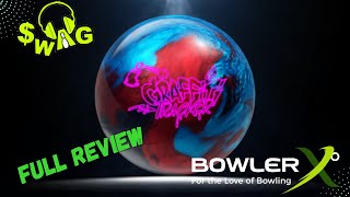 SWAG Graffiti Tracker Bowling Ball Video | BowlerX Full Review with JR Raymond