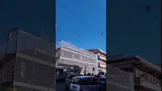 Incidente sul lavoro questa mattina in un cantiere di un edificio di viale dei Fiori a Biancavilla.