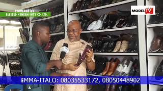 Price quality men's shoes and Pam's at the NEW ARIARIA INTERNATIONAL MARKET PLAZA ABA.