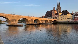 Regensburg: Beautiful UNESCO world heritage,  Medieval Bavarian town and Dult Beer Festival