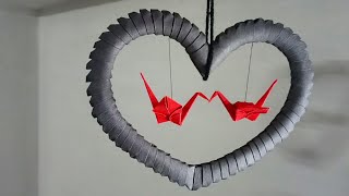 3D Origami  Small Heart Tutorial || DIY Paper Heart