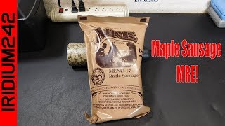 Menu 17: Maple Sausage MRE Taste Test!