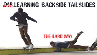 Learning backside tailslides…the hard way