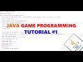 Java Game Programming #1 - Creating the Window and Threads!