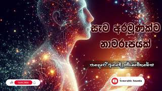 සැම අරමූණක්ම නාමරූපයක්| Venerable Panadure Ananda Thero  |2024-08-08