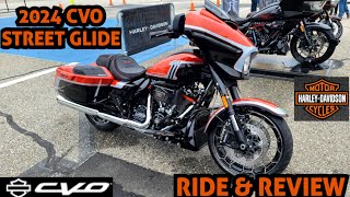 2024 Harley Davidson CVO Street Glide  121 TEST RIDE \u0026 REVIEW *AMAZING BIKE?!?*