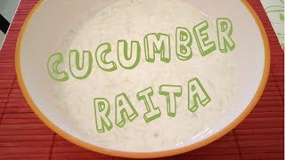 In 5 mins Cucumber Raita is ready | खीरा ककड़ी का रायता | Most famous Raita in Indian Cuisine