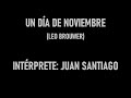 UN DÍA DE NOVIEMBRE - LEO BROUWER - PARTITURA - TAB - JUAN SANTIAGO - PAR