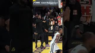 LeBron James AND Anthony Davis LOVE a dunk of Rui Hachimura  #basket_balltalk #shortvideo #nba