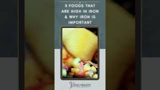 3 Foods That Are High In Iron & Why Iron Is Important #shorts