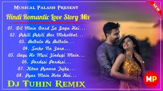 90's Hindi Romantic Love Story Mix//Dj Tuhin Remix//👉@musicalpalash