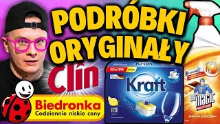 TANIE PODRÓBKI CHEMII Z BIEDRONKI vs. DROGIE ORYGINAŁY - CZY WARTO PRZEPŁACAĆ?!