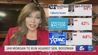 Arkansas gun rights advocate Jan Morgan announces run against Sen. Boozman